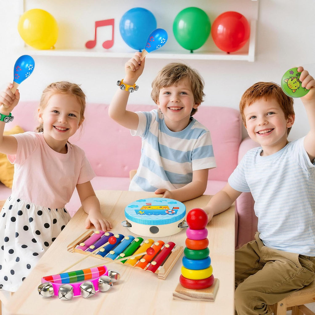 Kids Musical Instruments for Toddlers,Baby Musical Toys for Toddlers,Preschool Educational Kids Gifts,Christmas