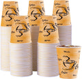 180 Pack 12 oz Coffee Cups, Disposable Paper Cups No Lids