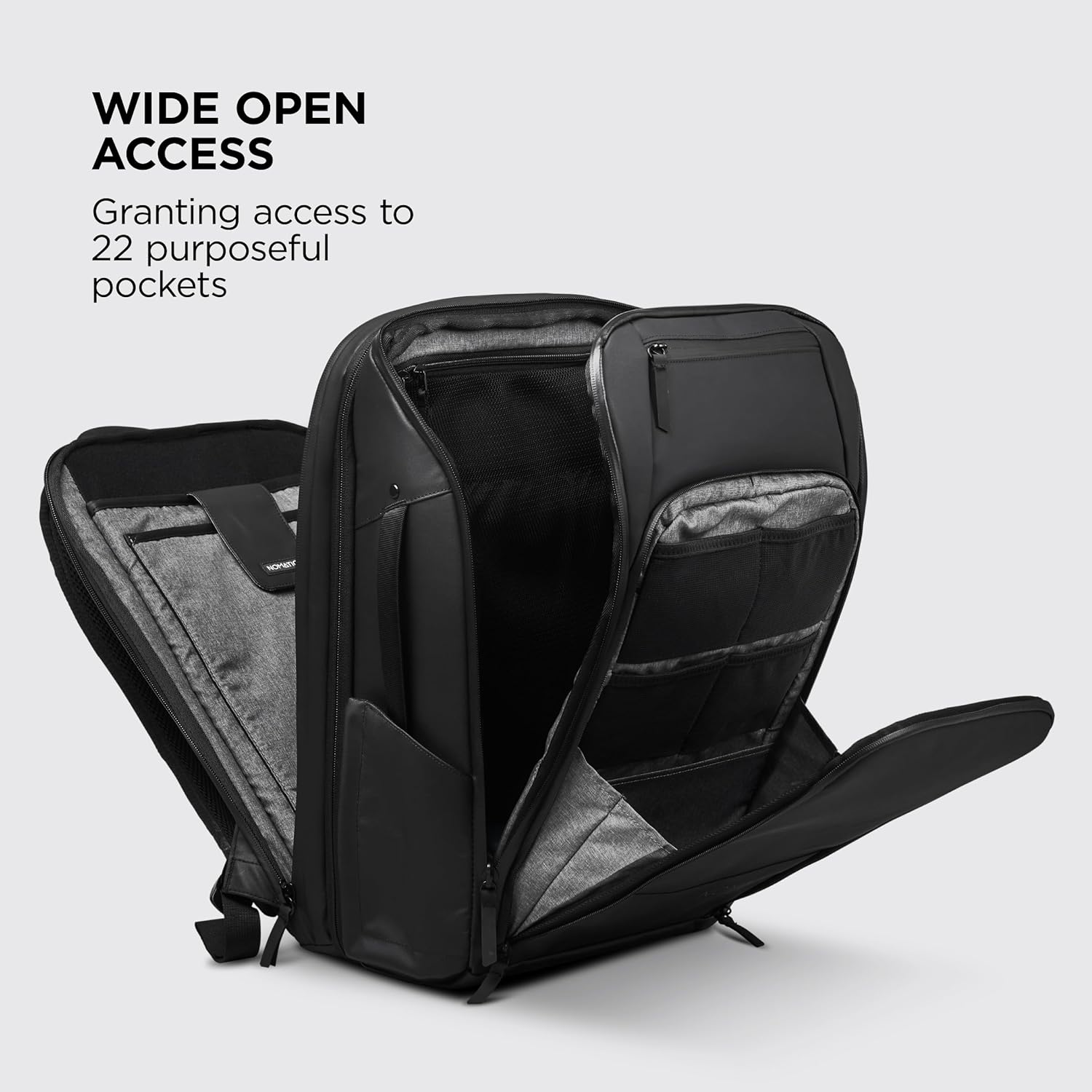 20L Travel Pack - Mens Travel Backpack - Expandable to 30L - Water Resistant Daypack - TSA-Ready - Lightweight