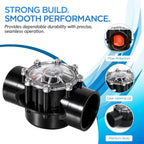 FibroPool ValvesPOSI2InchCheck 2 in Check Valve - 5 PSI Spring Loaded