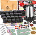 Candle Making Kit, Candle Making Kit for Adults - DIY Starter Soy Candle Making Supplies-Including Soy Wax,Electric