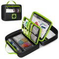 Waterproof Empty First Aid Bag with a Detachable Panel