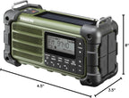 MMR-99 AM/FM-RBDS/Bluetooth/AUX/Weather/Multi-Powered Digital Tuning Emergency Radio