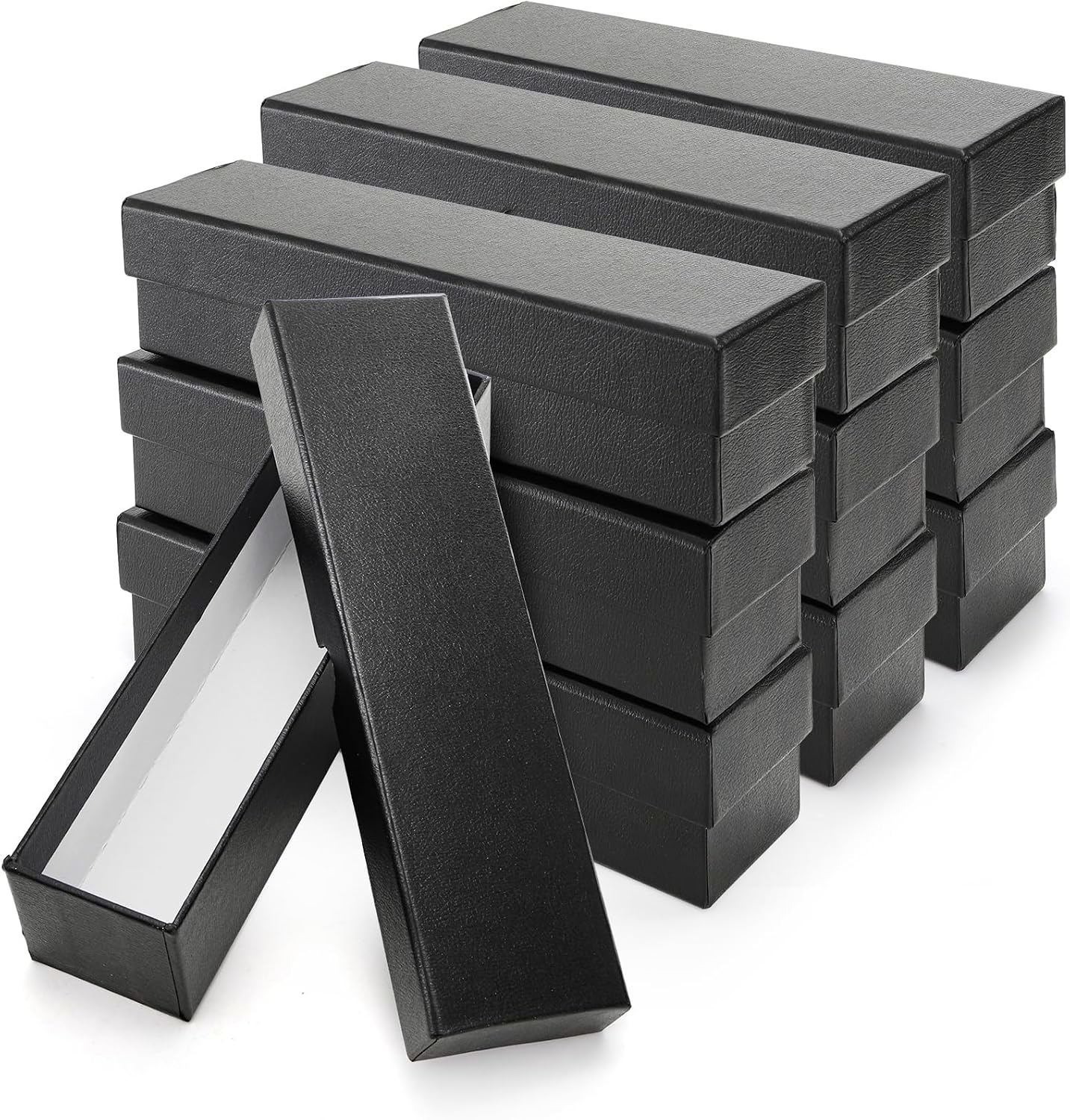 10 Pack Coins Holders for Collectors, Cardboard 2x2 Inch Coin Flip Boxes, Single Row Coins Snap Protection Cases for