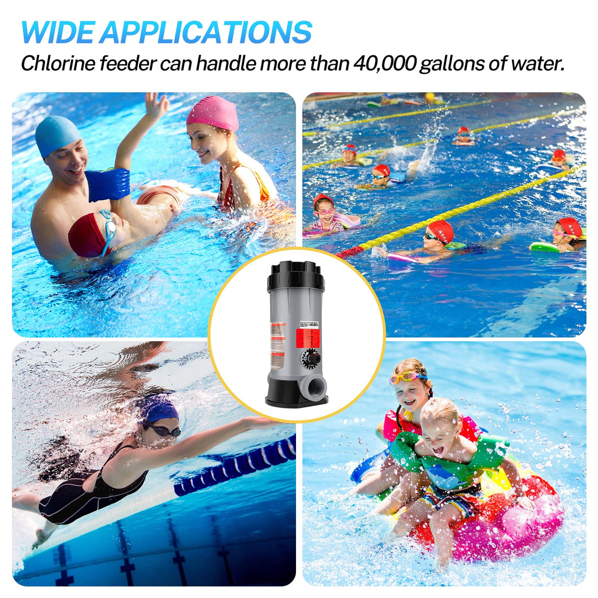 CL200 Inline Pool Chlorinator for Hayward CL200 and CL200EF