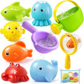 Baby Bath Toys for Kid, Squeezable Bathtub Toys Water Pool Toy for Toddlers | 10PCS Floating Pool Toy for Toddlers