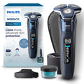 Philips Norelco 7800 Electric Shaver, Black | 45 SteelPrecision Blades, SenseIQ Technology, Nano SkinGlide coating