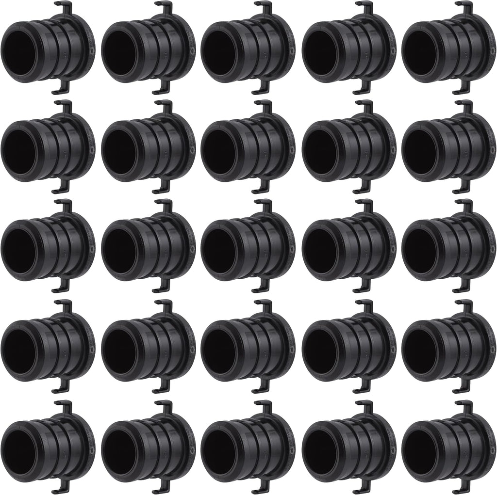 SharkBite 3/4 Inch Poly Crimp Plug, Pack of 25, PEX Pipe, PE-RT, UP518