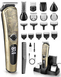 Gifts for Men, Beard Trimmer with Charging Stand, IPX7 Waterproof Electric Razor Shavers for Men, Clippers for Hair