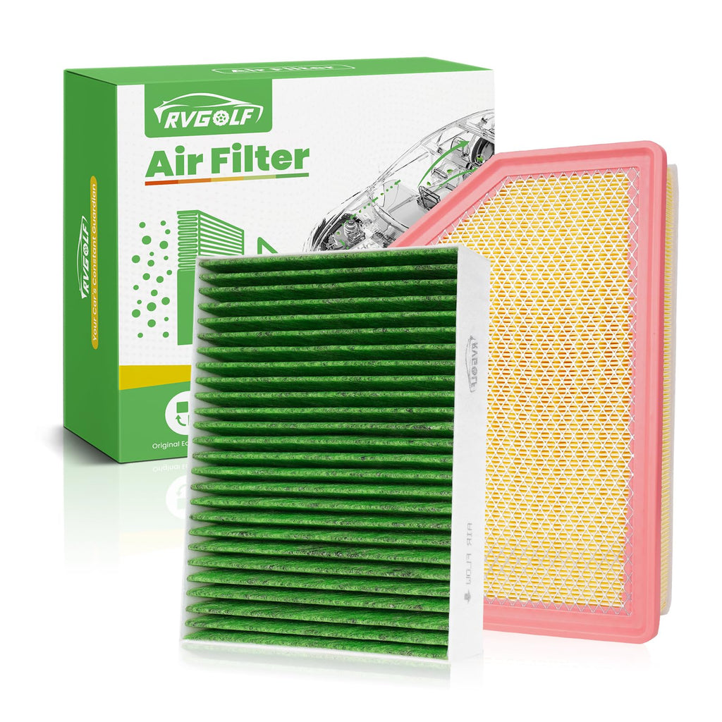 Engine+Cabin Air Filter Fit for 2020-2026 Silverado 2500HD/3500HD