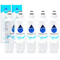 5-Pack Replacement for Home Depot HDX 1000010207 Refrigerator Water Filter