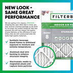 18x24x2 Air Filter MERV 8 Dust & Allergy Defense (12-Pack)