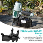 2 PCS Pistolas de Roofing Accessories, 883-901 Feeder and 877-761 Springs Part, for Metabo Roofing Nail Gun Parts, Power Roofing Nailers, Coil Nailer, Compatible with Nv45ab Nv45ab2 Nv45ab2 Nailers