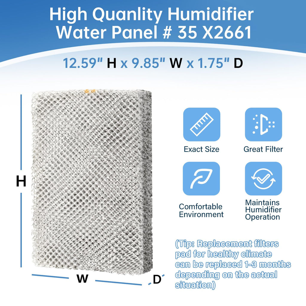 35 Humidifier Filter Pad X2661 for Lennox Healthy Climate Water Panel