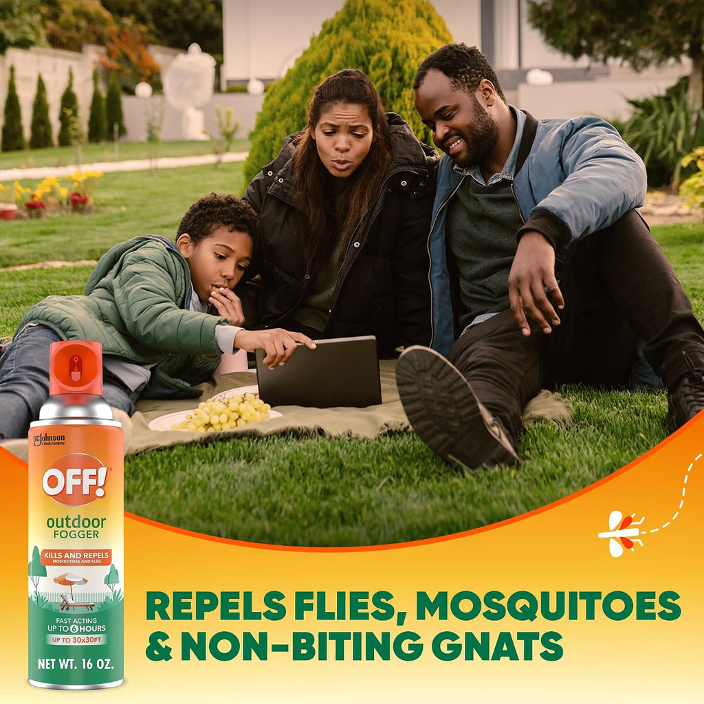 Outdoor Insect and Mosquito Repellent Fogger Backyard Pretreat Kills and Repels Insects up to 900 Square Feet 16