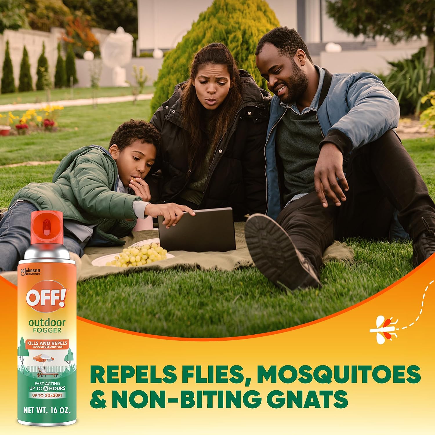Outdoor Insect and Mosquito Repellent Fogger Backyard Pretreat Kills and Repels Insects up to 900 Square Feet 16