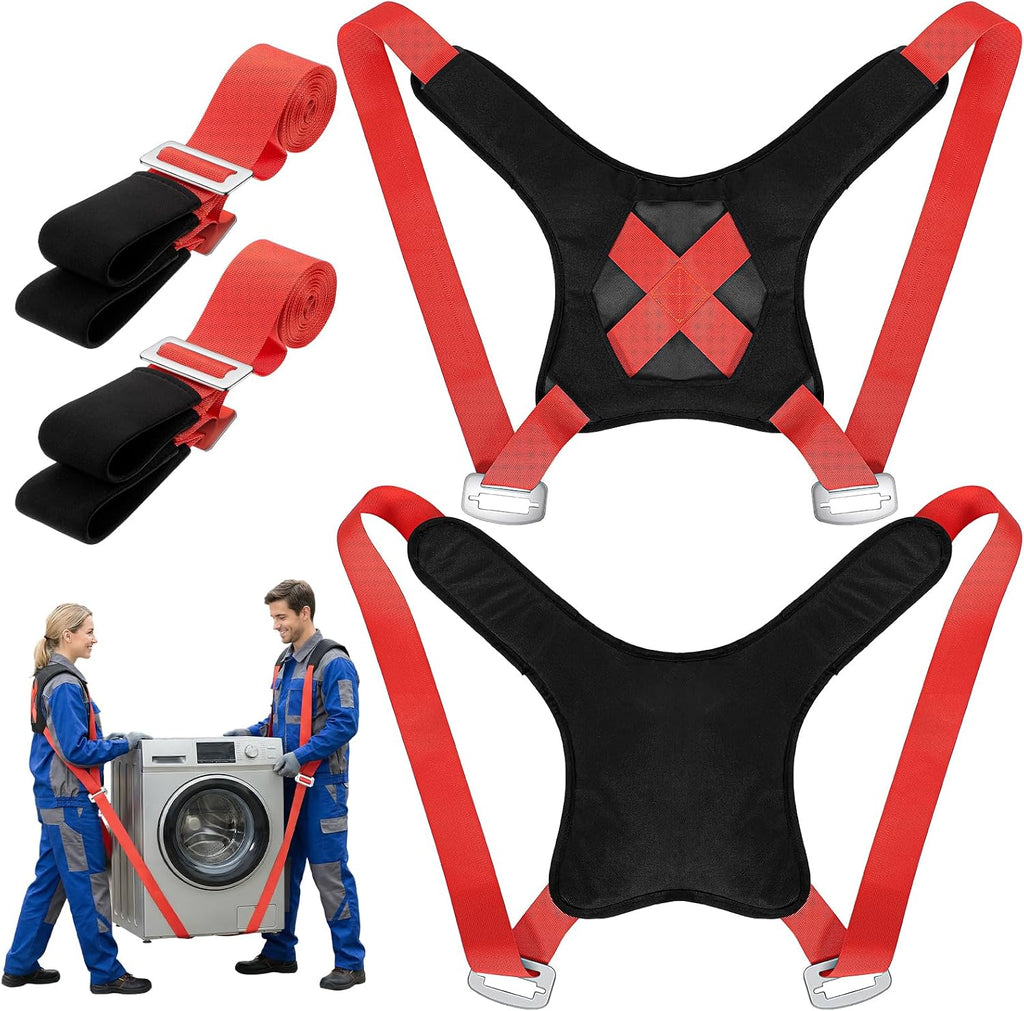 Moving Straps 2-Person Lifting and Moving System Transporting Heavy Objects up to 880lbs Efficiently Safely Suitable
