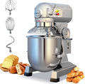 Commercial Food Mixer 30Qt, 3-Speed with Timer, 1250W