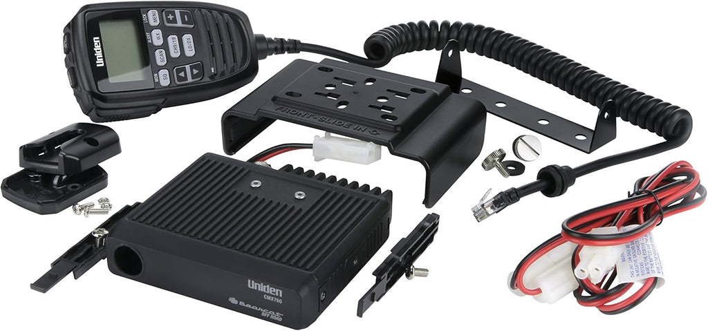 CMX760 Bearcat Off Road Series Compact Mobile CB Radio, 40-Channel Operation, Ultra-Compact for Easy Mounting, Large