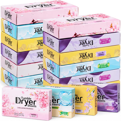 600 Count Dryer Sheets, Lavender, Lavender,Coconut,Cherry,Freesia
