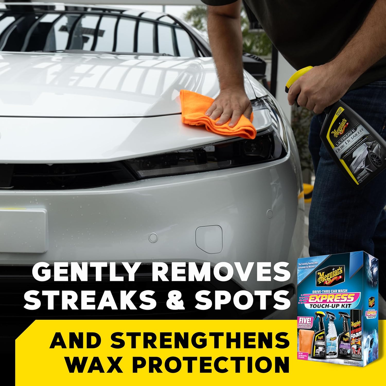 Drive-Thru Car Wash Express Touch-Up Kit - The Perfect Car Detailing Kit for Touching Up After Running Through an