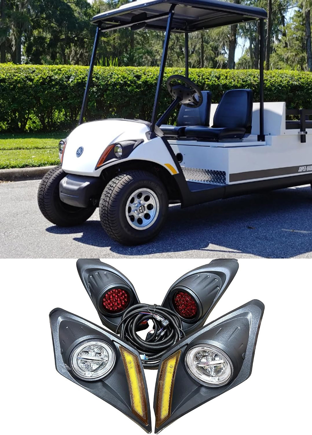 Dr.Acces Golf Cart LED Light Kit Yamaha Drive2 2017+ Headlight Taillight