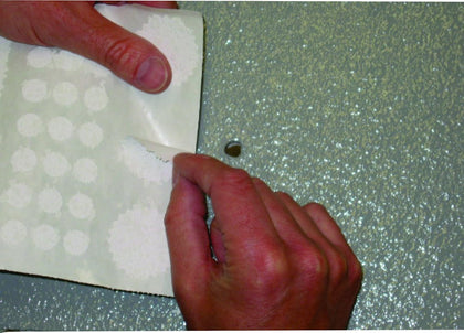 USA Made Mini Patch Textured Wall Repair Kit. Repair Nail and Wall Anchor Sized Holes (1) Pack Provides 54 Small Hole