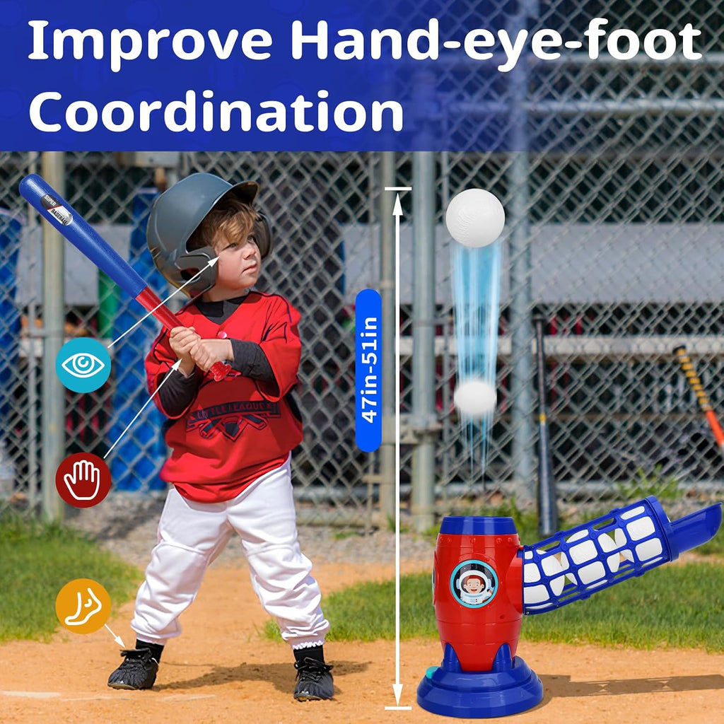 T Ball Sets, T Ball Bat & Pitching Machine - Baseball Training Equipment