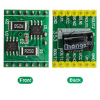Yuuhseel 2‑Pack A4950 Dual‑Channel DC Brushed Motor Driver Board, Pre‑Soldered Pins, Compatible with Arduino, Raspberry Pi, ESP32