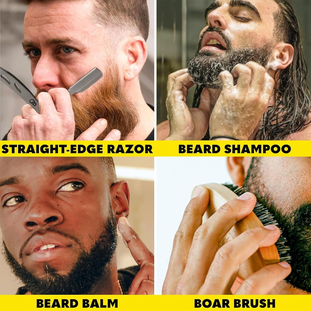 Beard Club Mens Grooming Kit & Beard Trimmer for Men - Professional Cordless Electric Hair & Moustache Trimmer
