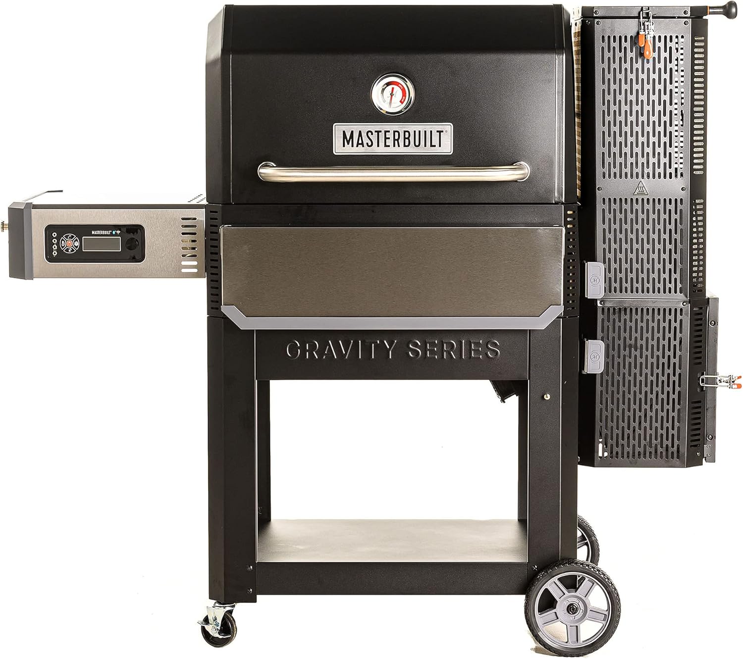 Gravity Series 1050 Smoker Grill - Digital Charcoal Combo Grill with Free App, 1,050 Cooking Square Inches in Black