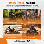 maXpeedingrods Roller Chain Tools Kit for #60#80#100 Roller Chain