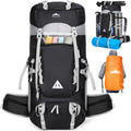 60L Hiking Backpack Waterproof Camping Backpack with Rain Cover Large Lightweight Backpacking Backpack for Men Women
