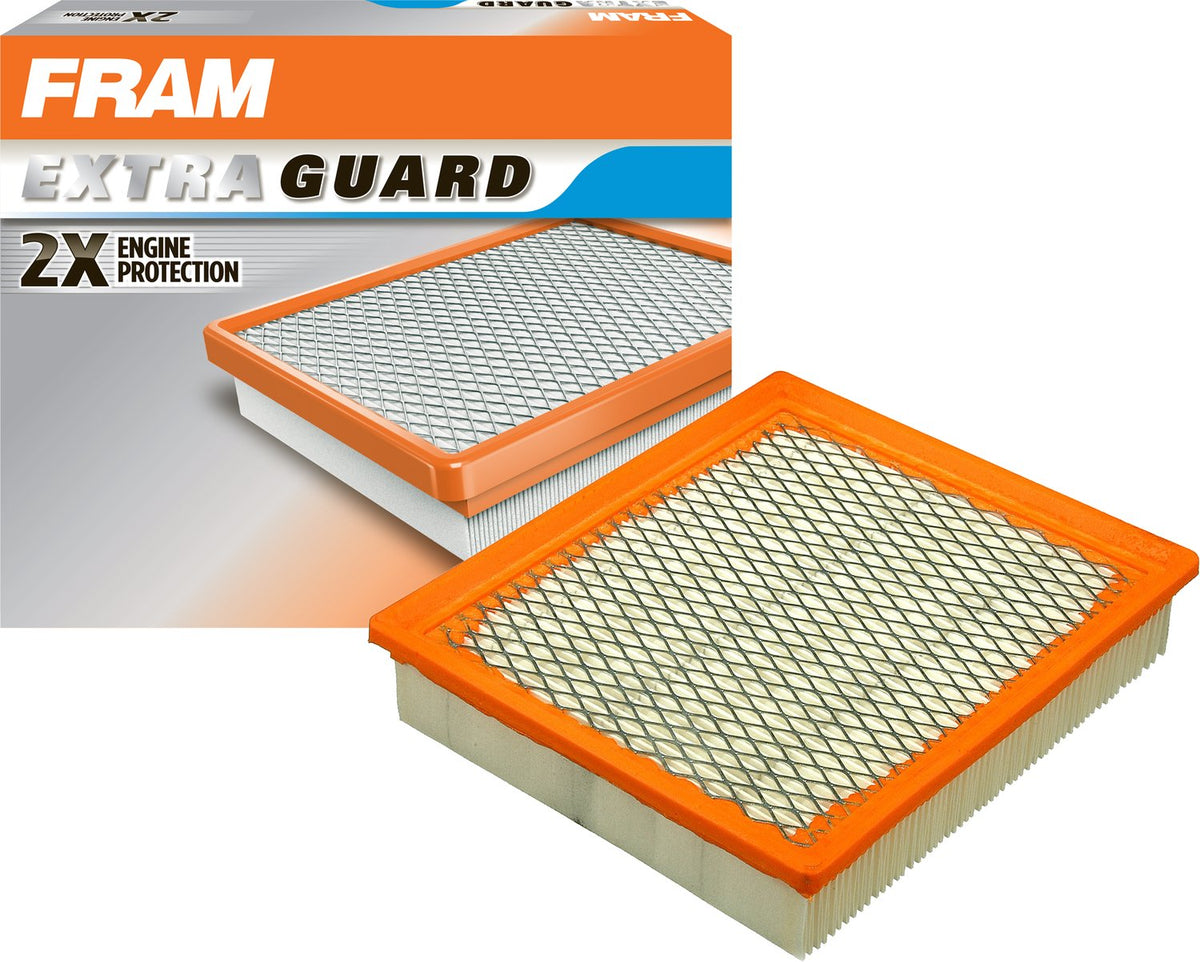 FRAM Extra Guard Flexible Rectangular Panel Engine Air Filter Replacement, Easy Install w/Advanced Engine Protection and Optimal Performance, CA3717