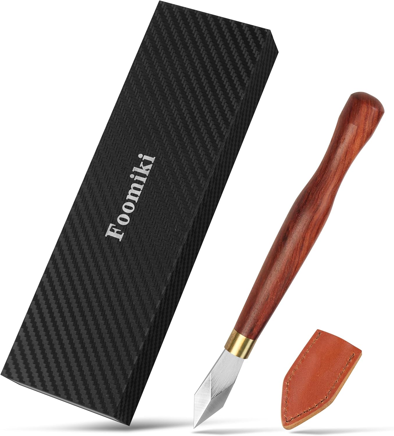 Woodworking Marking Knife, Precision Dovetail Layout Scriber Tool | 7.09-inch Double Bevel High Carbon Steel Blade