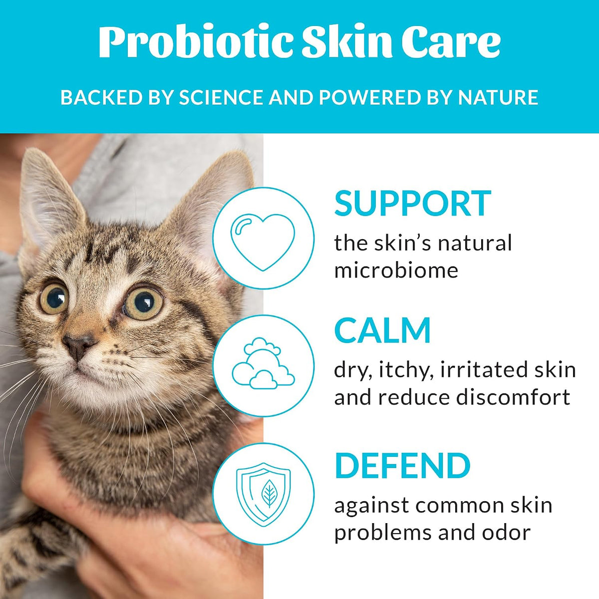Probiotic Cat Shampoo and Conditioner, 16 oz