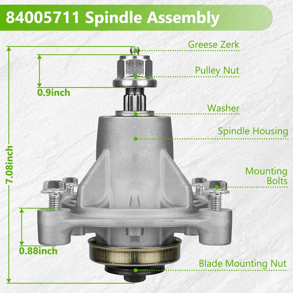 Replacement 84005711 Spindle Assembly for Snapper SZ2042 Model 967947601 967947701