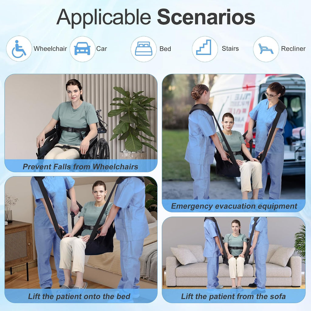 Transfer Belt for Elderly and Disabled Patient Lift Belt