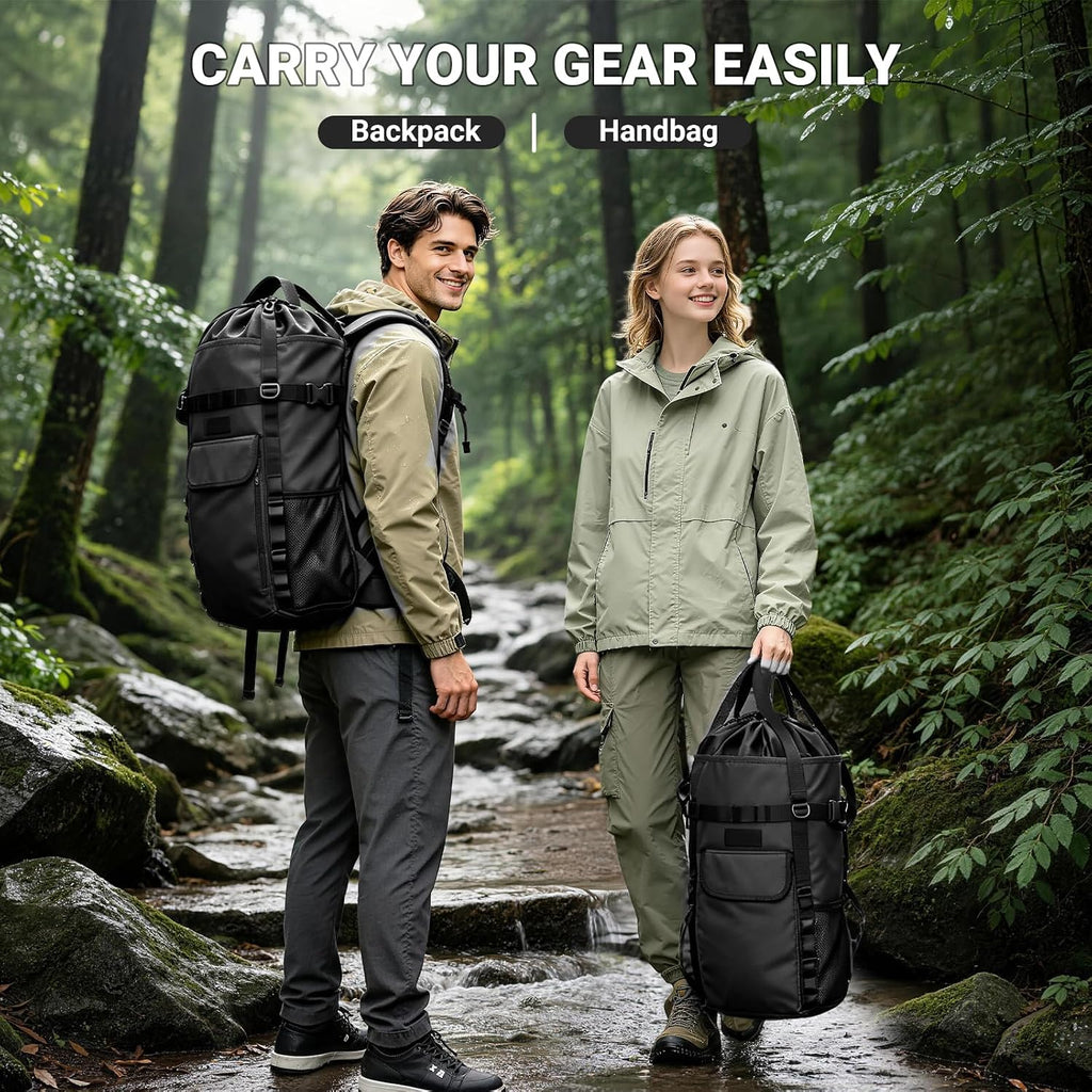 Climbing Rope Bag,Large Capacity Arborist Rope Storage Bag,Waterproof Oxford Tree Rock Climbing Rope Backpack,Outdoor