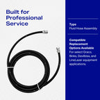 Bedford 13-475 15' x 1/4" Fluid Hose Assembly