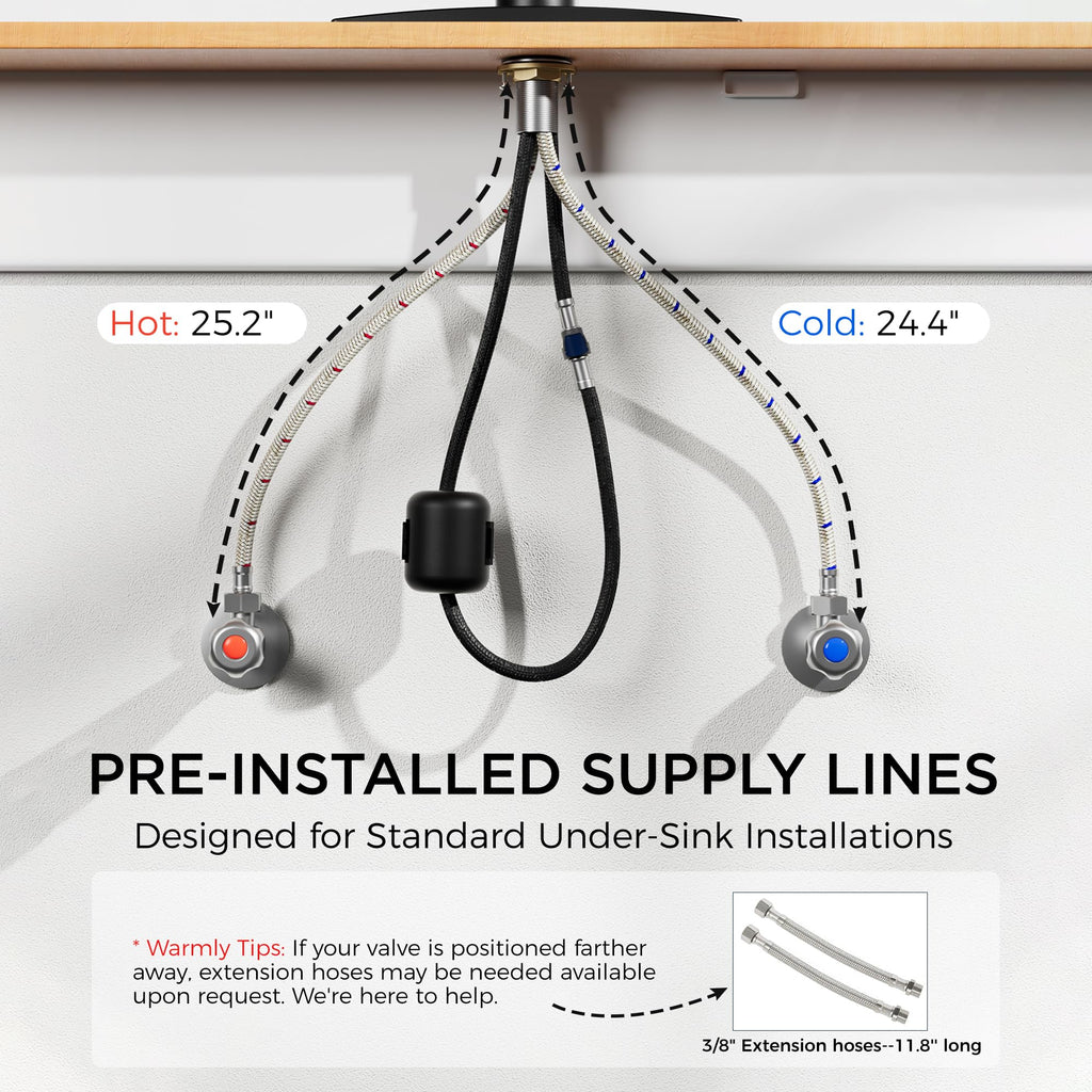 Kitchen Faucet with Pull Down Sprayer, Classic High Arc Gold