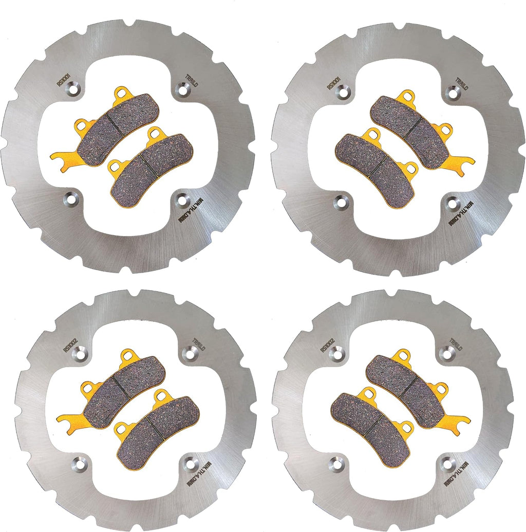 Traild Ceramic Brake Pad & Rotor Kit for Can-Am Maverick 2017-2024 Full Set