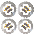 Traild Ceramic Brake Pad & Rotor Kit for Can-Am Maverick 2017-2024 Full Set