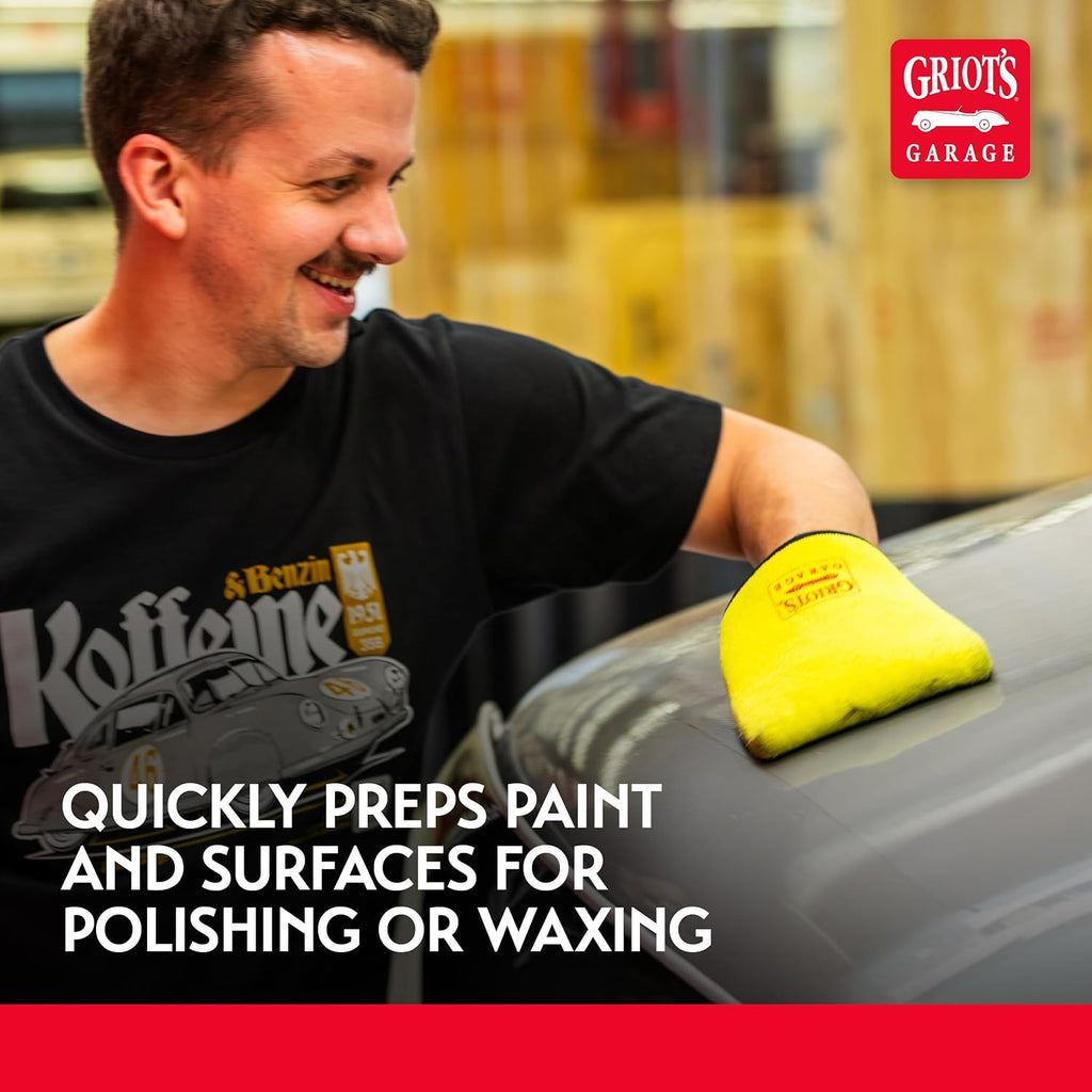 Fine Surface Prep Mitt for Car Detailing, Clay Bar Alternative, Auto Cleaning Tool for Paint, Glass, Chrome, and