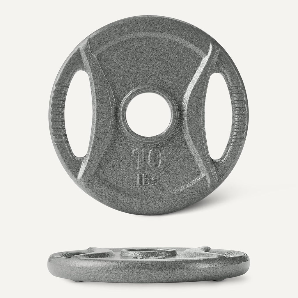 2-Inch Olympic Grip Weight Plates, Cast Iron