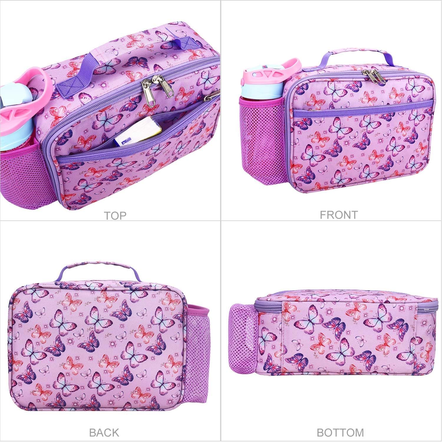 Kids Lunch Bag - Insulated Lunch Box for Boys Girls,Washable Lunch Bag and Reusable Toddler Leak-proof Lunchbox for