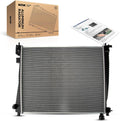 KAX CU13200 Engine Radiator, Compatible with 2011-2015 Grand Cherokee 3.6L, 2011-2021 Grand Cherokee 5.7L, 2011-2014 Durango, (Exc. Heavy Duty Cooling)