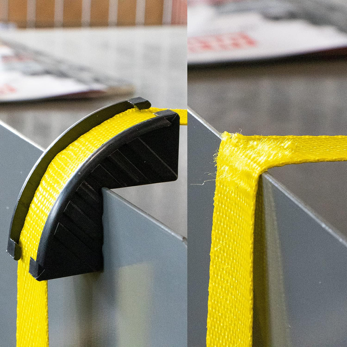 Plastic Corner Protector - for Webbing and Strapping Up to 1 Inch - Bag of 50