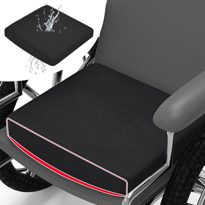 Washable Wheelchair Seat Cushions–Easy Maintenance Wheelchair Cushion That Reduces Caregiver Workload–Patented