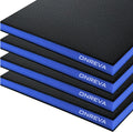 Tool Box Foam Organizer 22x18x1 inch 4Pack, Kaizen Sheets for Pro Tool Control, Custom Tool Shadow Inserts for Cases